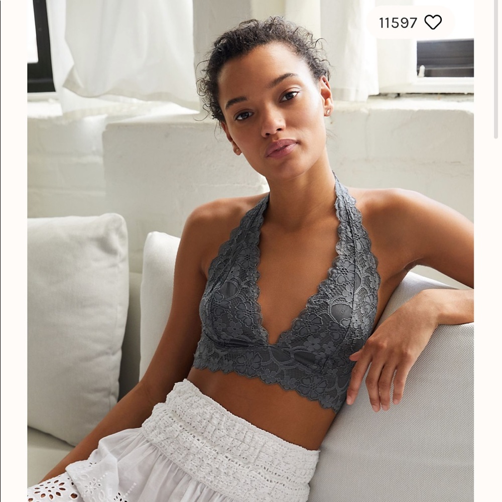 NWT Free People Galloon Lace Bralette